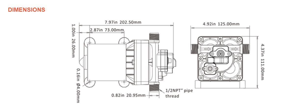 čerpadlo na 24 V Create Flow